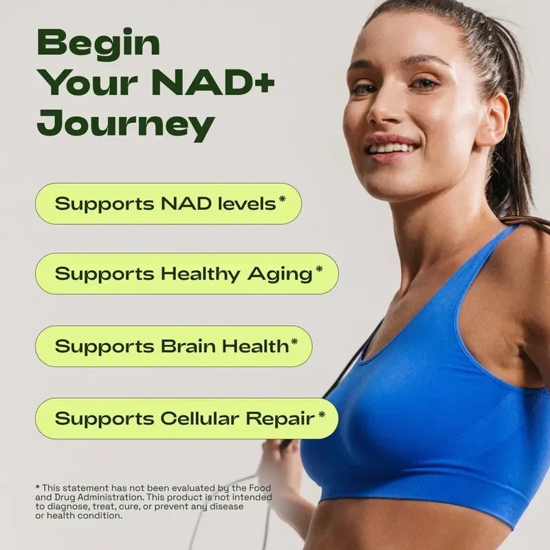Cata-Kor NAD+ Core Liposomal Supplement 250mg, 60 Capsules for Healthy Aging