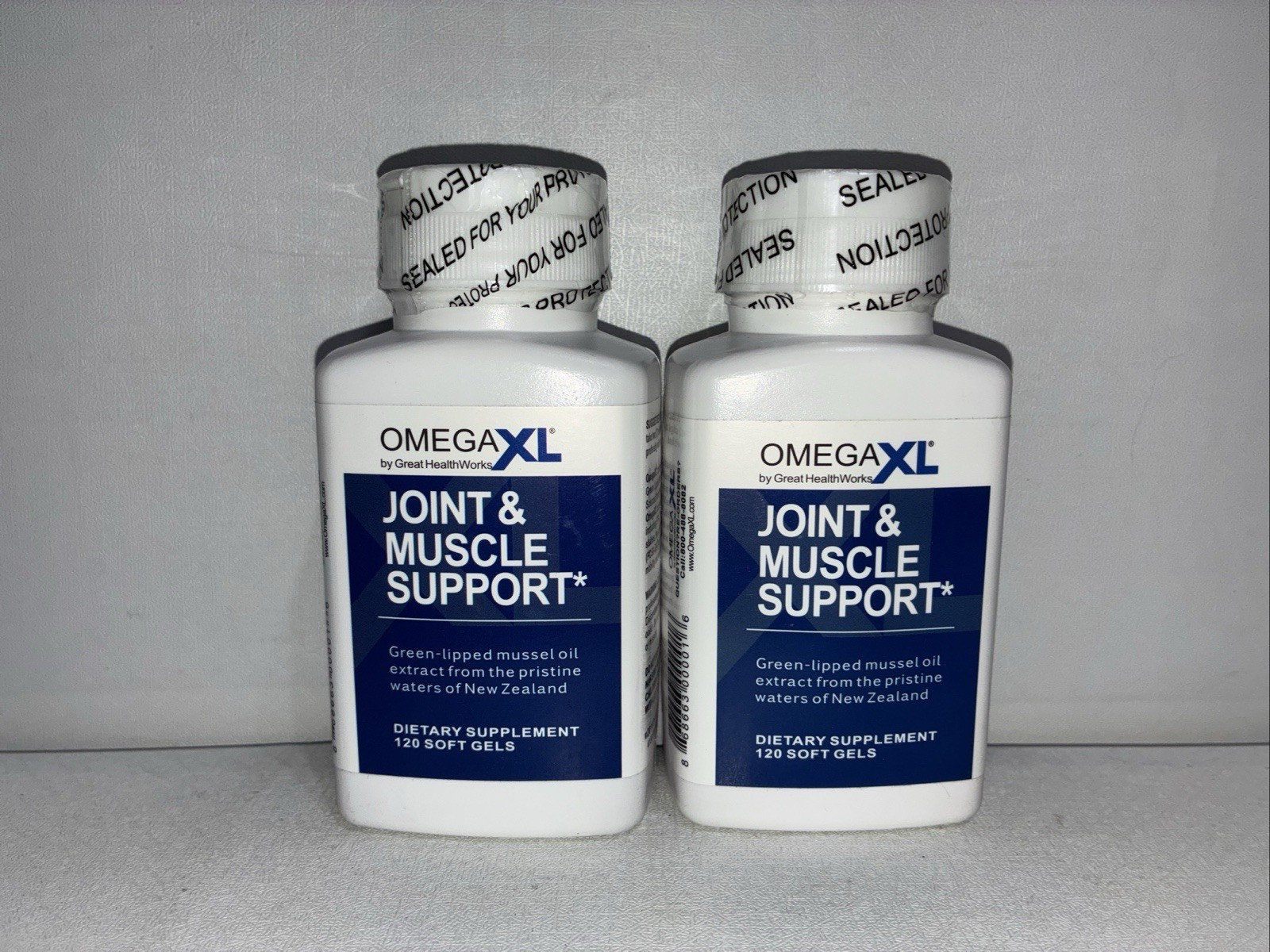 Lot Of 2- Joint Support & Muscle Support Supplements