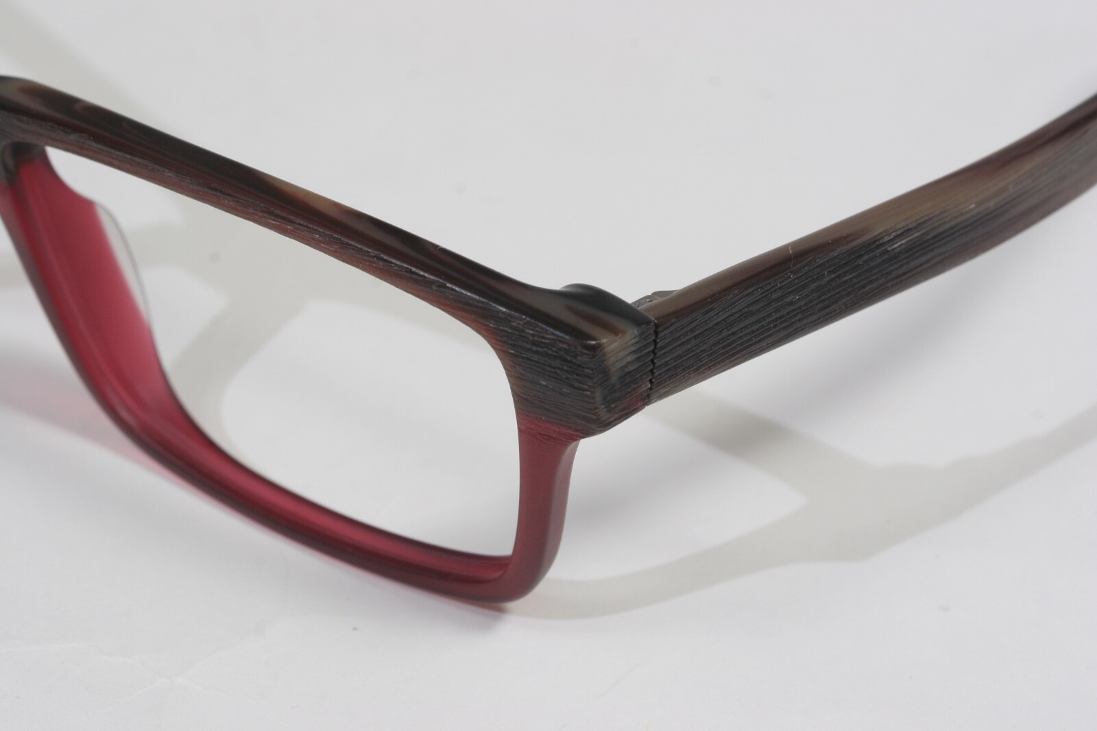 NEW Maui Jim MJO2120-25D Brown Red Woodgrain Eyeglasses 57-17-145 B36 Italy M31
