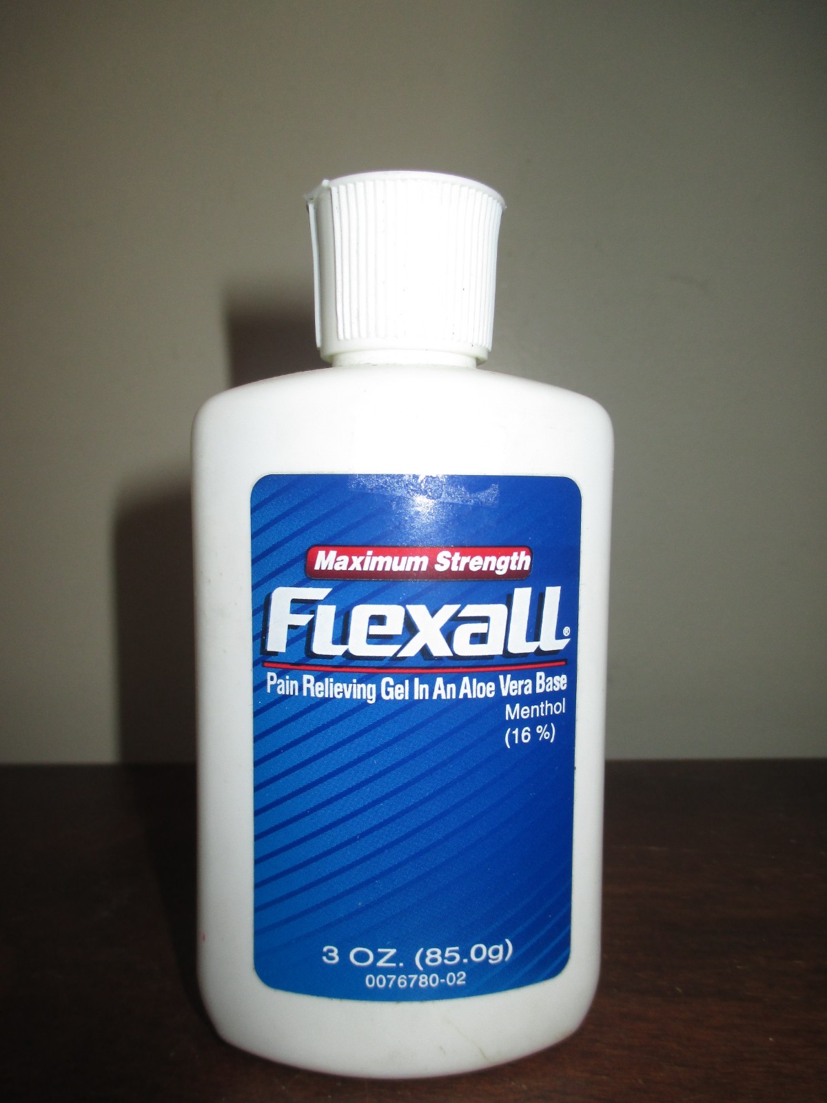 Rare Vintage maximum strength flexall pain relieving gel 3 oz