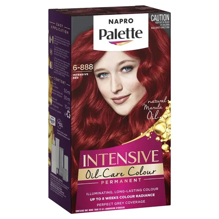 Napro Palette Permanent Intensive Creme Rich Lasting Colour 6-888 Intensive Red