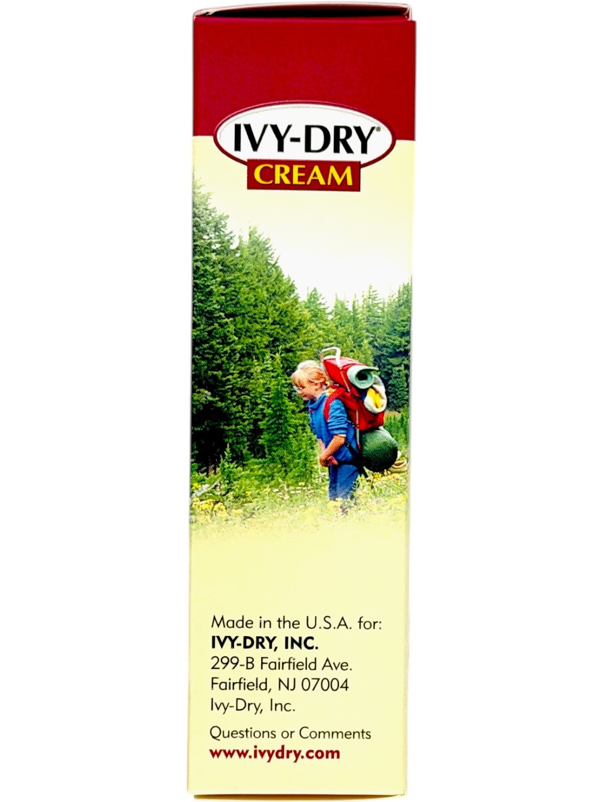 Ivy-Dry Cream 1 Oz Benzyl Alcohol Camphor Menthol Anti-Itch Relief (EXP 03/2027)
