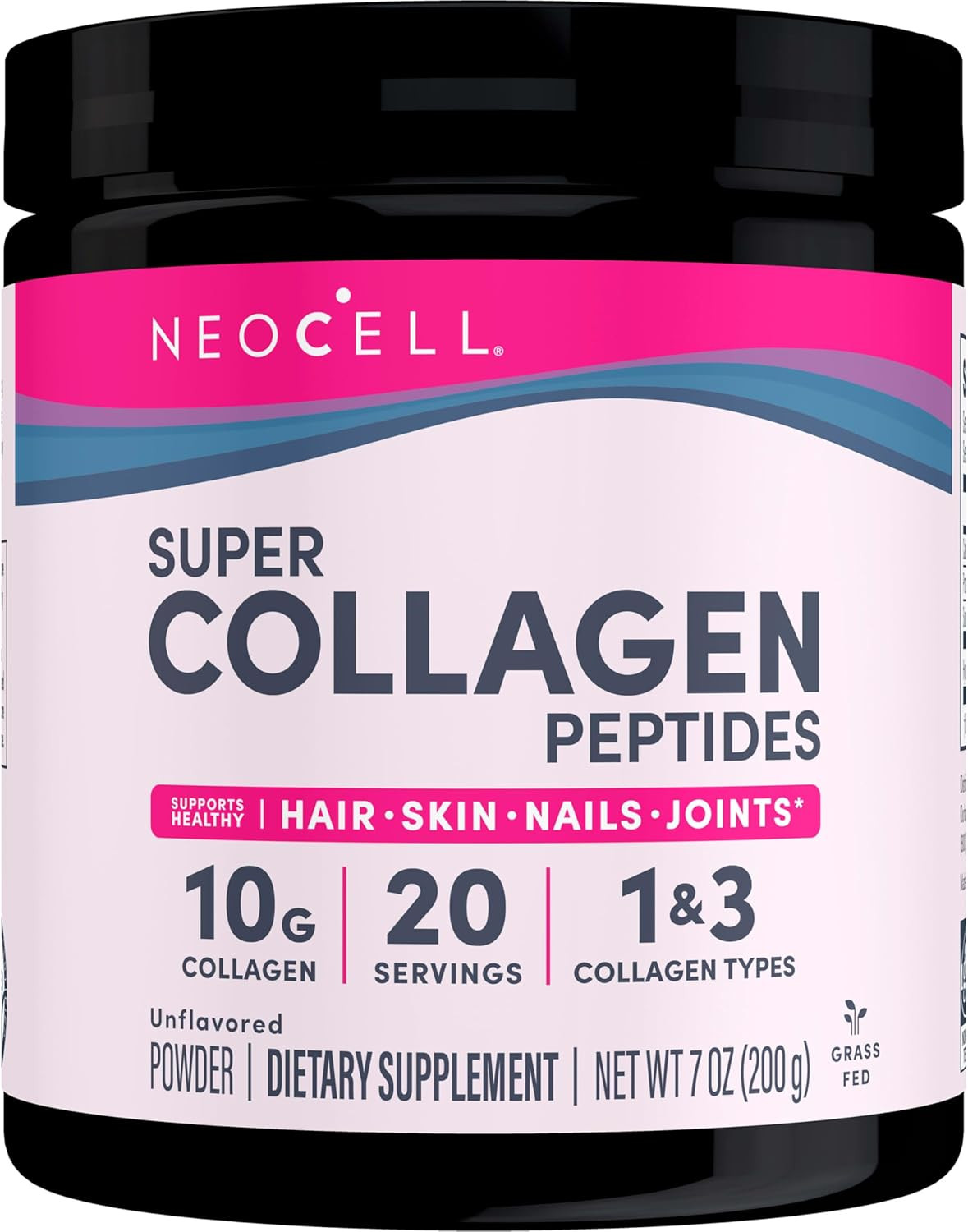 Super Collagen Peptides Powder, 10G Collagen Peptides per Serving, Gluten Free