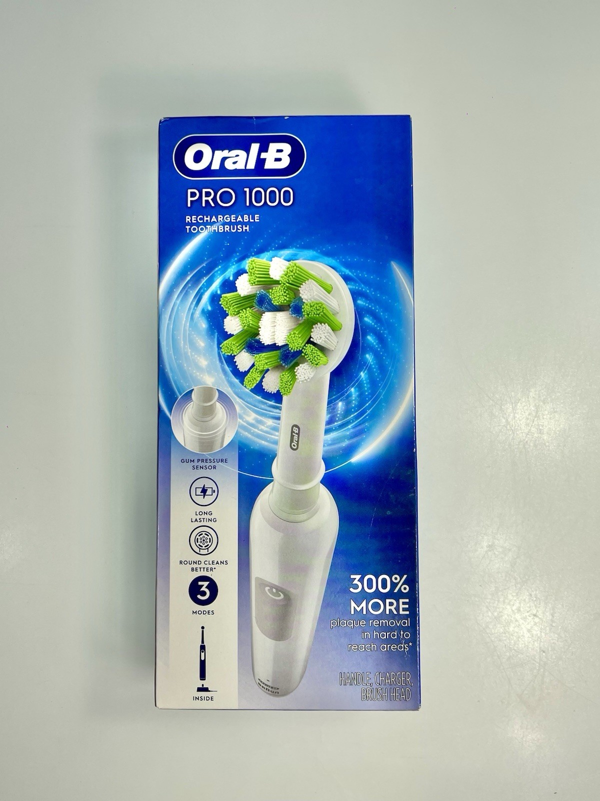 Oral-B Electric Toothbrush Pro 1000 Rechargeable White
