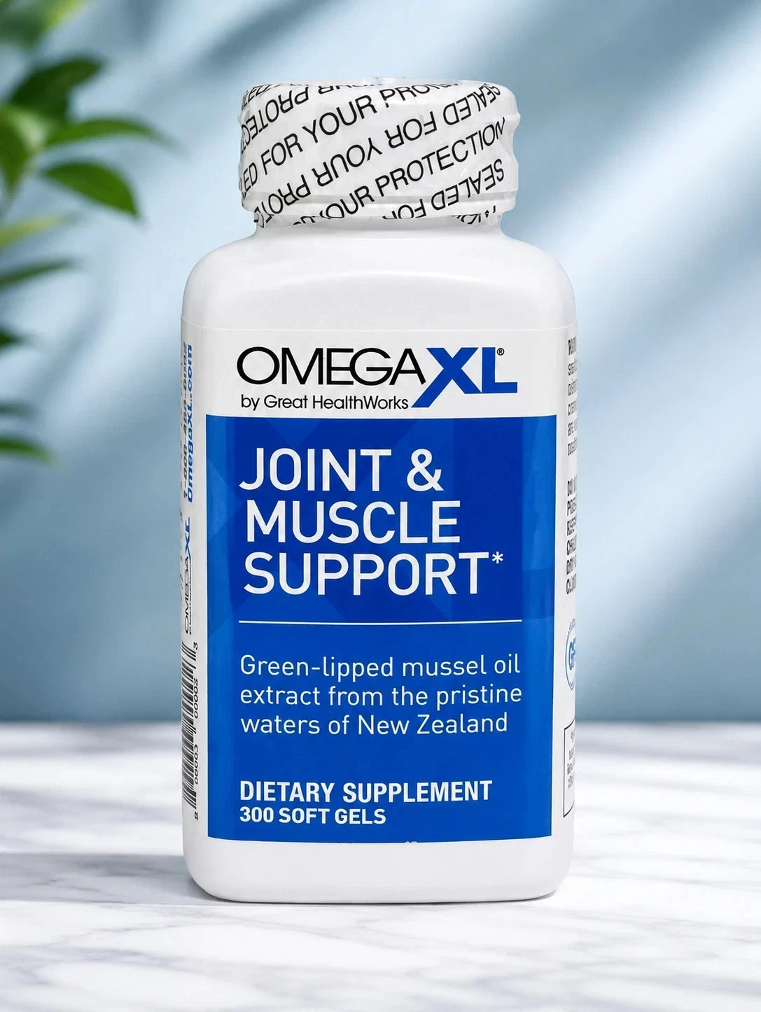 OMEGA XL Joint & Muscle Support Green-Lipped Mussel Oil 300 Softgels