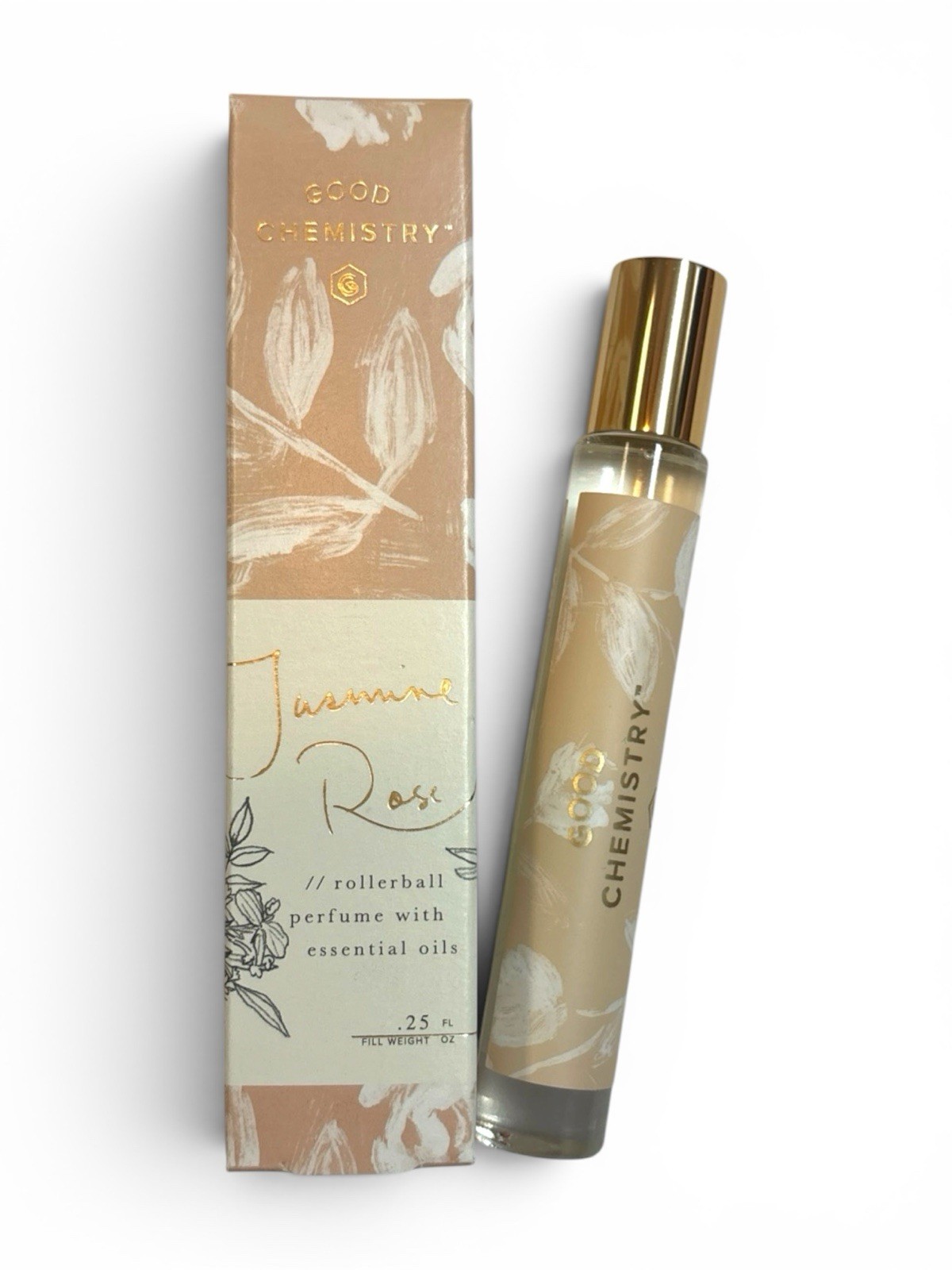 NEW Good Chemistry JASMINE ROSE Rollerball Perfume Discontinued | .25 fl oz