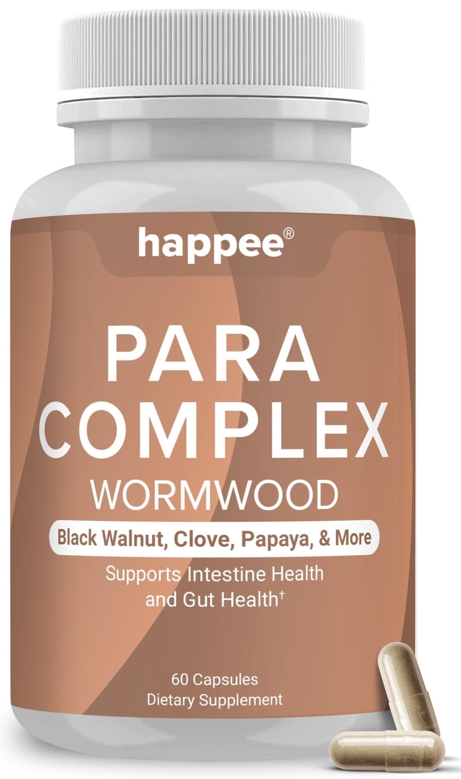 ParaComplex Intestinal Guard Herbal Cleanse Wormwood Black Walnut 60 Caps