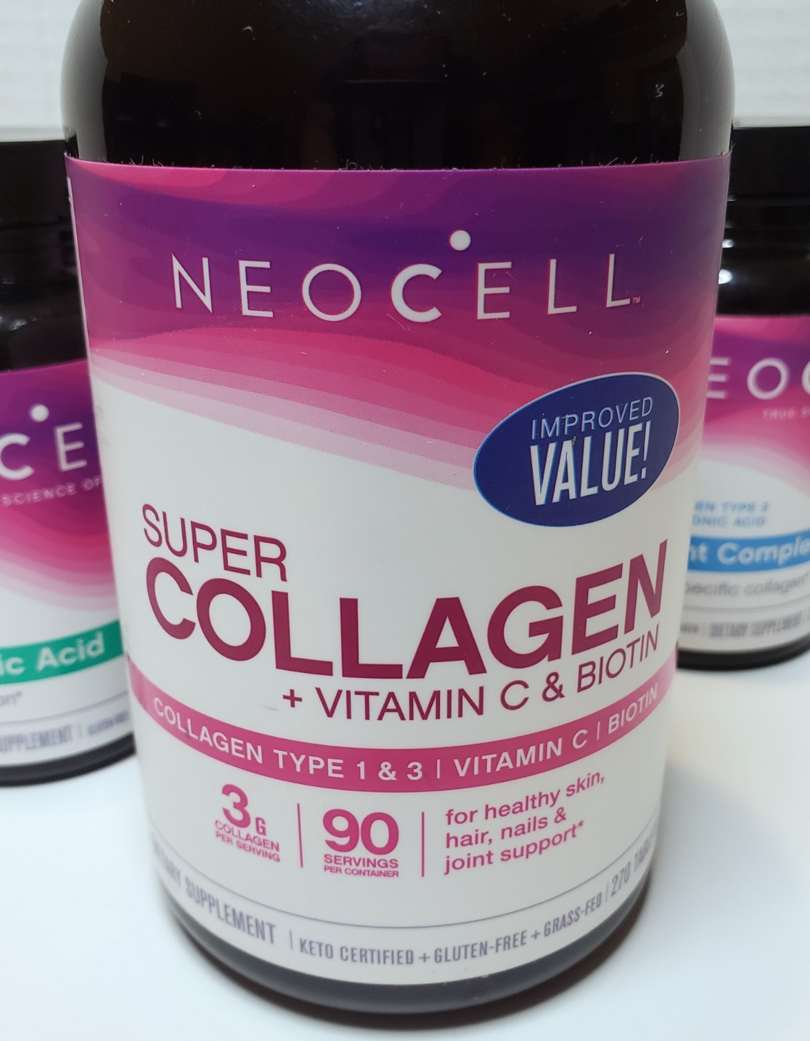 🔥 NEOCELL SUPER COLLAGEN BUNDLE! – COLLAGEN & HYALURONIC ACID & JOINT COMPLEX