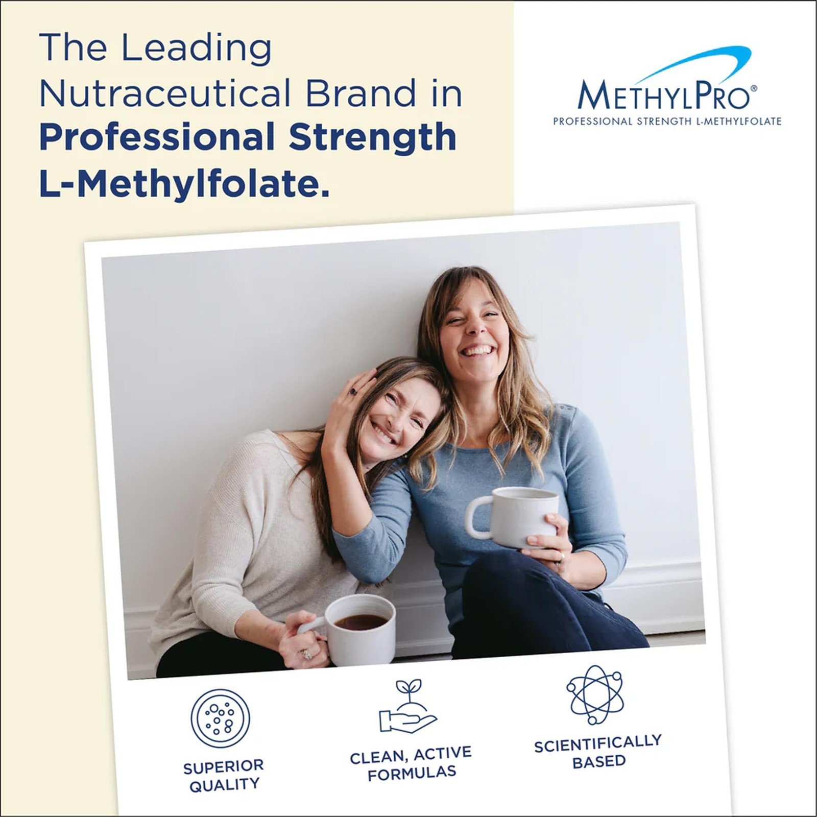 MethylPro 15mg L-Methylfolate (90 Capsules) – Professional Strength Active