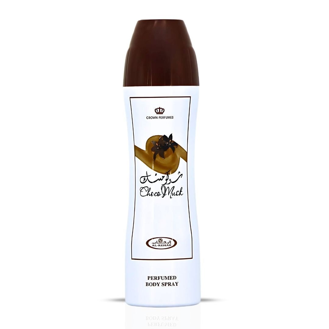 Al Rehab Choco Musk Perfumed Body Spray 6.7 Fl Oz (200 mL)