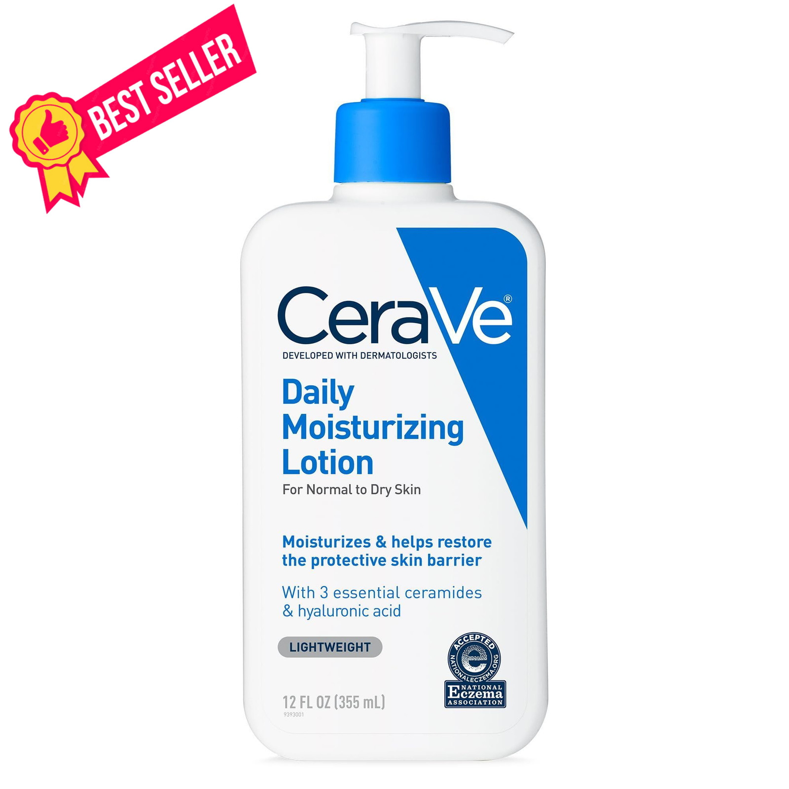 CeraVe Daily Moisturizing Lotion 12 Fl Oz (Pack of 1),