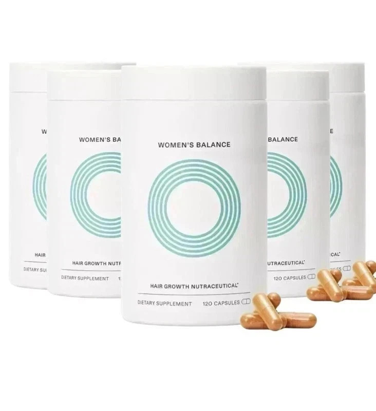 5 Pack Women’s Balance Growth Hair Supplements Premium,Ages 45 and up 120 Capsul