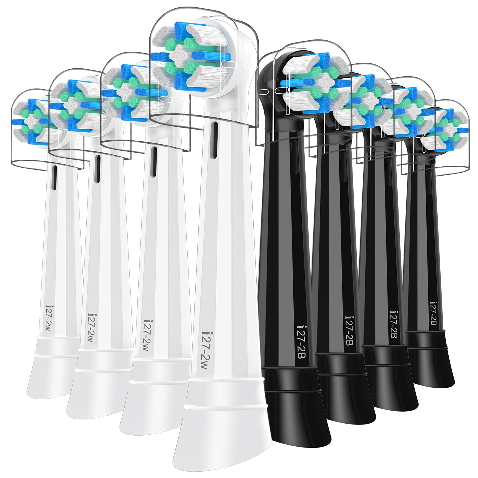 8PCS Toothbrush Heads with Oral B iO Series 2 3 4 5 6 7 8 9 10, Care & Deep C…