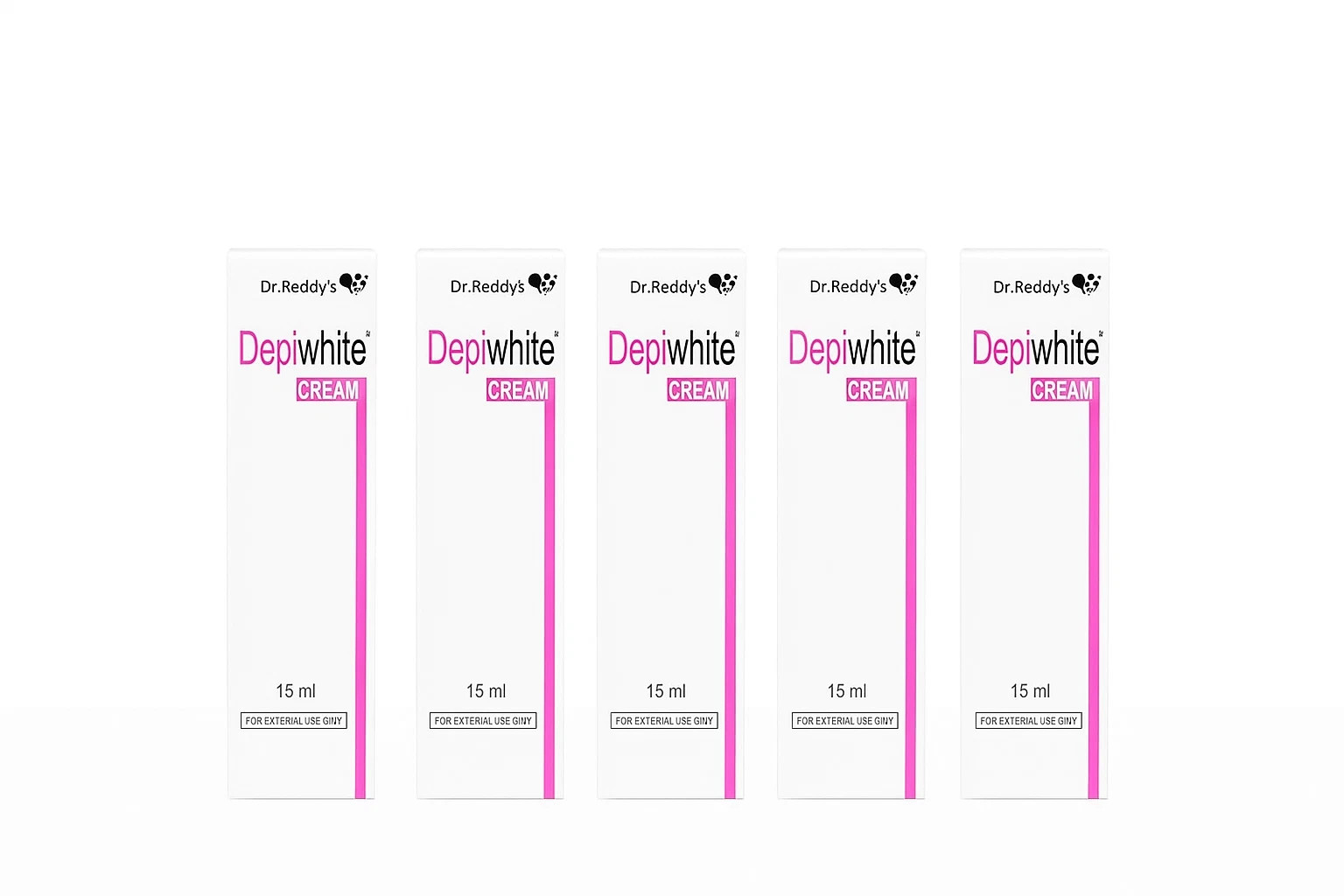 Dr. Reddy’s Depiwhite Cream 5×15ml Skin Brightening & Dark Spot Care | Free Ship