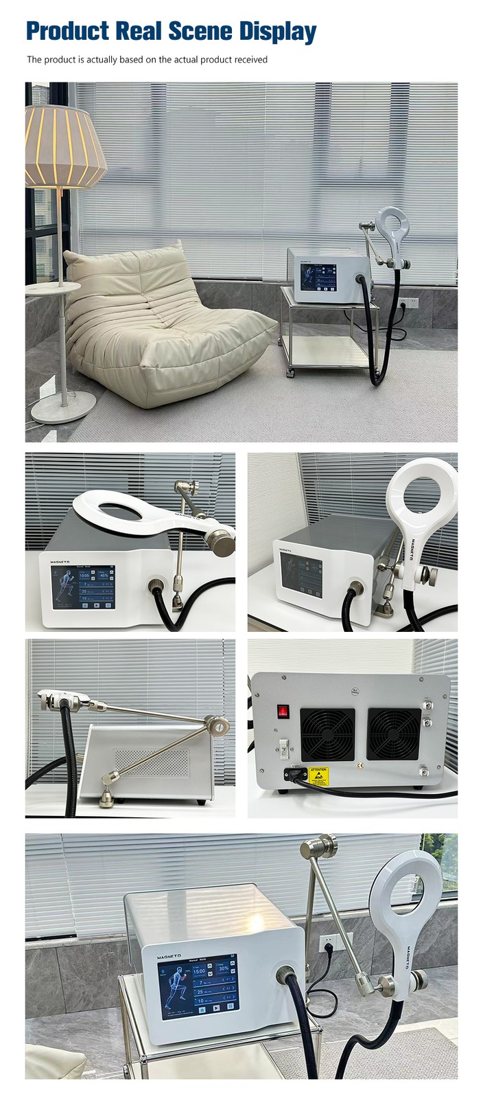 Physical PEMF Magnetic Therapy Magneto EMTT Joint Knee Body Pain Relief Machine