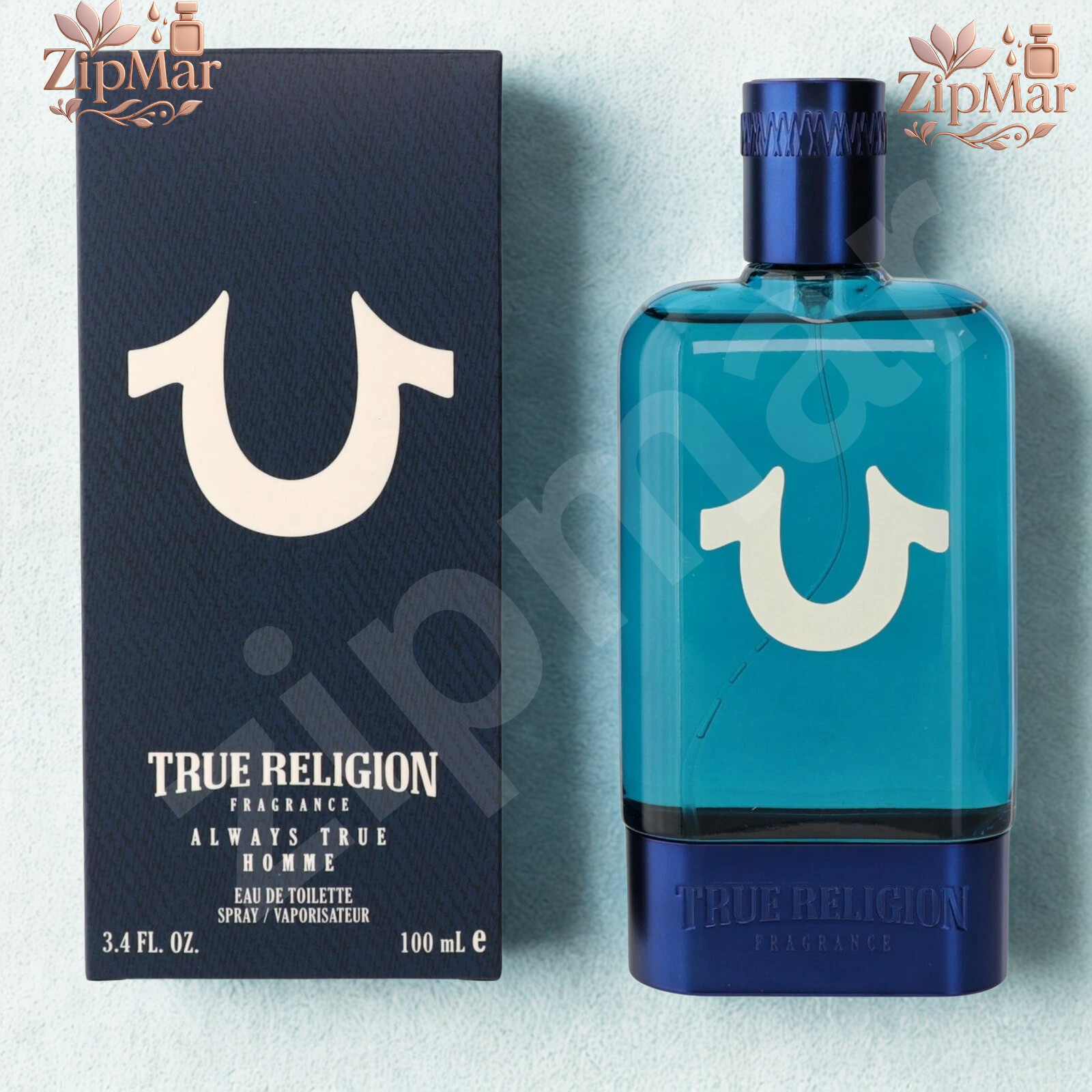 Fresh True Religion Always True Homme EDT 3.4floz/100ml Men Woody Spicey Cologne
