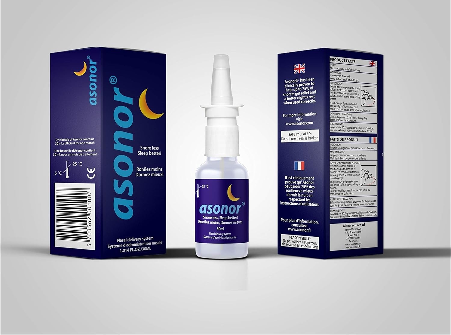 SilentNight Nasal Spray – Fast-Acting Natural Snore Relief