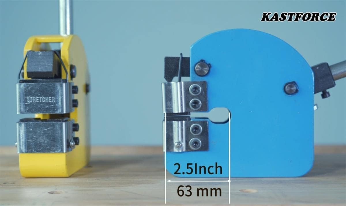 Metal Shrinker & Stretcher Combo Pack 63mm Throat Capacity Metal Forming Machine
