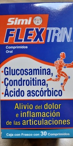 Glucosamina, Alivio del dolor e inflamacion de las articulaciones 30caps FlexTRI