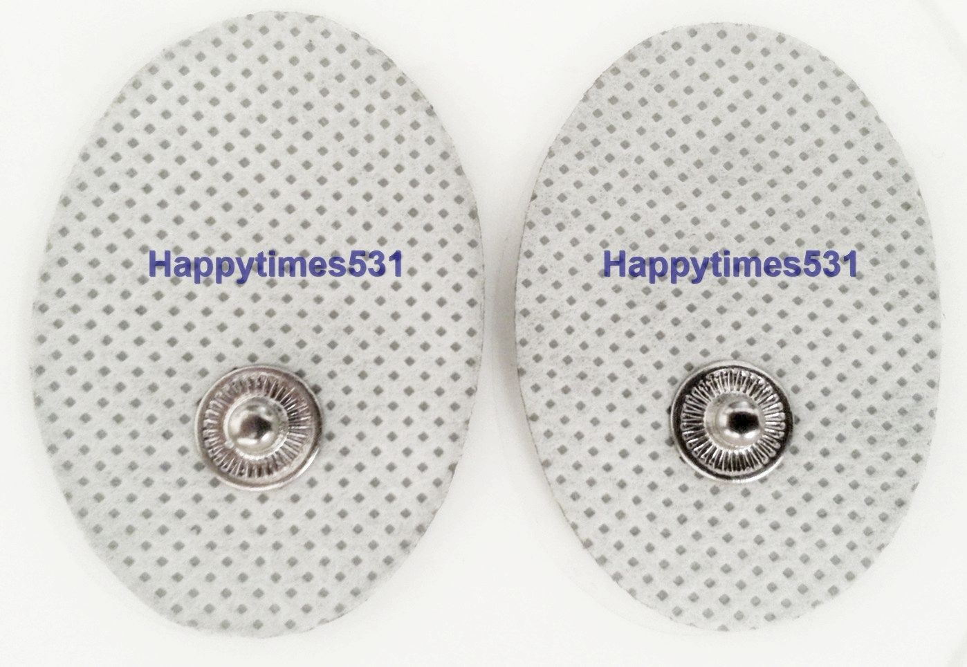 Replacement Electrode Pads (18) Small Oval (30x40mm) FOR ELECTROTHERAPY TENS