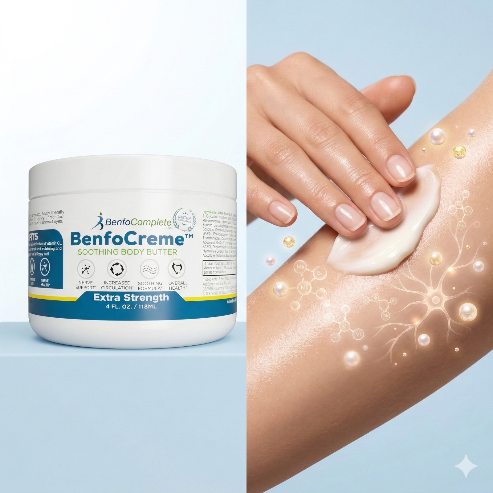 Neuropathy Nerve Relief Cream – Maximum Strength Relief Cream for Foot, Hands