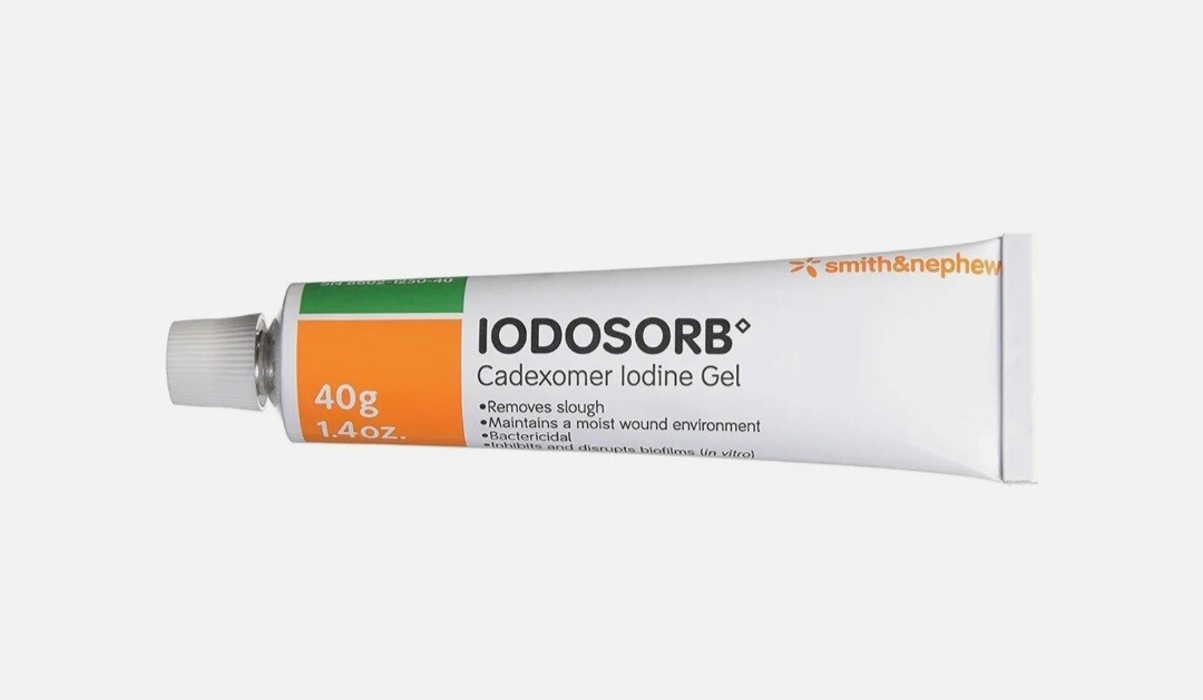 Smth & Nephew Iodosorb Antimicrobial Wound Gel Cadexomer Iodine Gel 40g exp 10/2