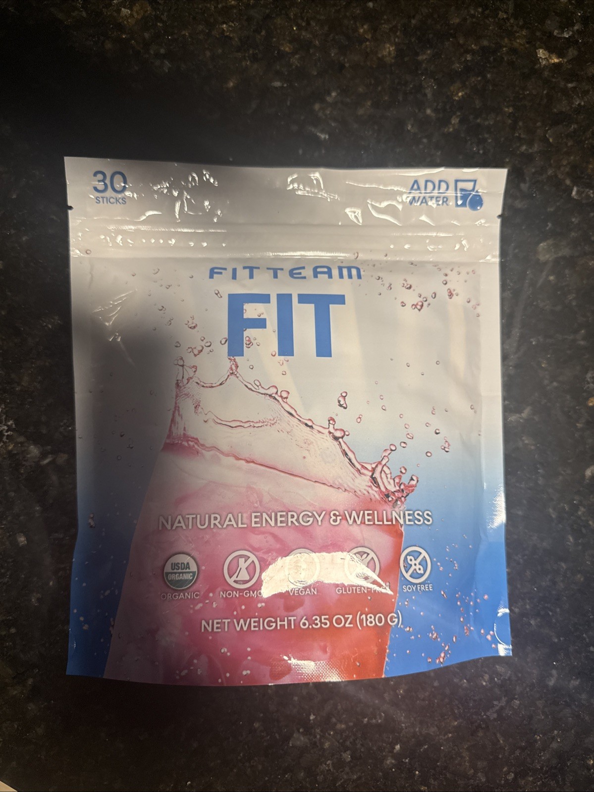 Fitteam Fit 30 Individual Sticks 30 Day Supply Sealed Package – (2 Bags)