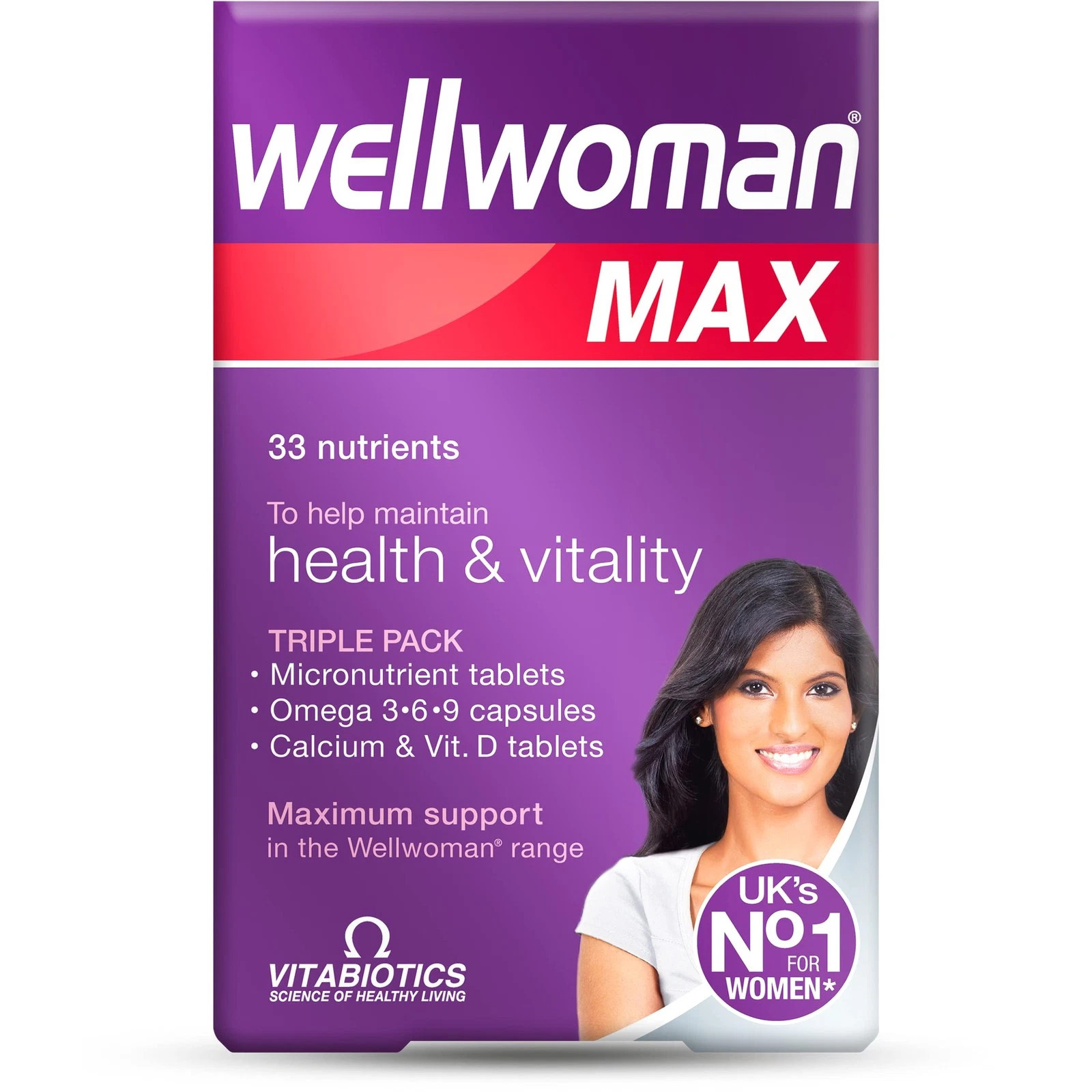 Wellwoman Max Capsules – Pack of 84