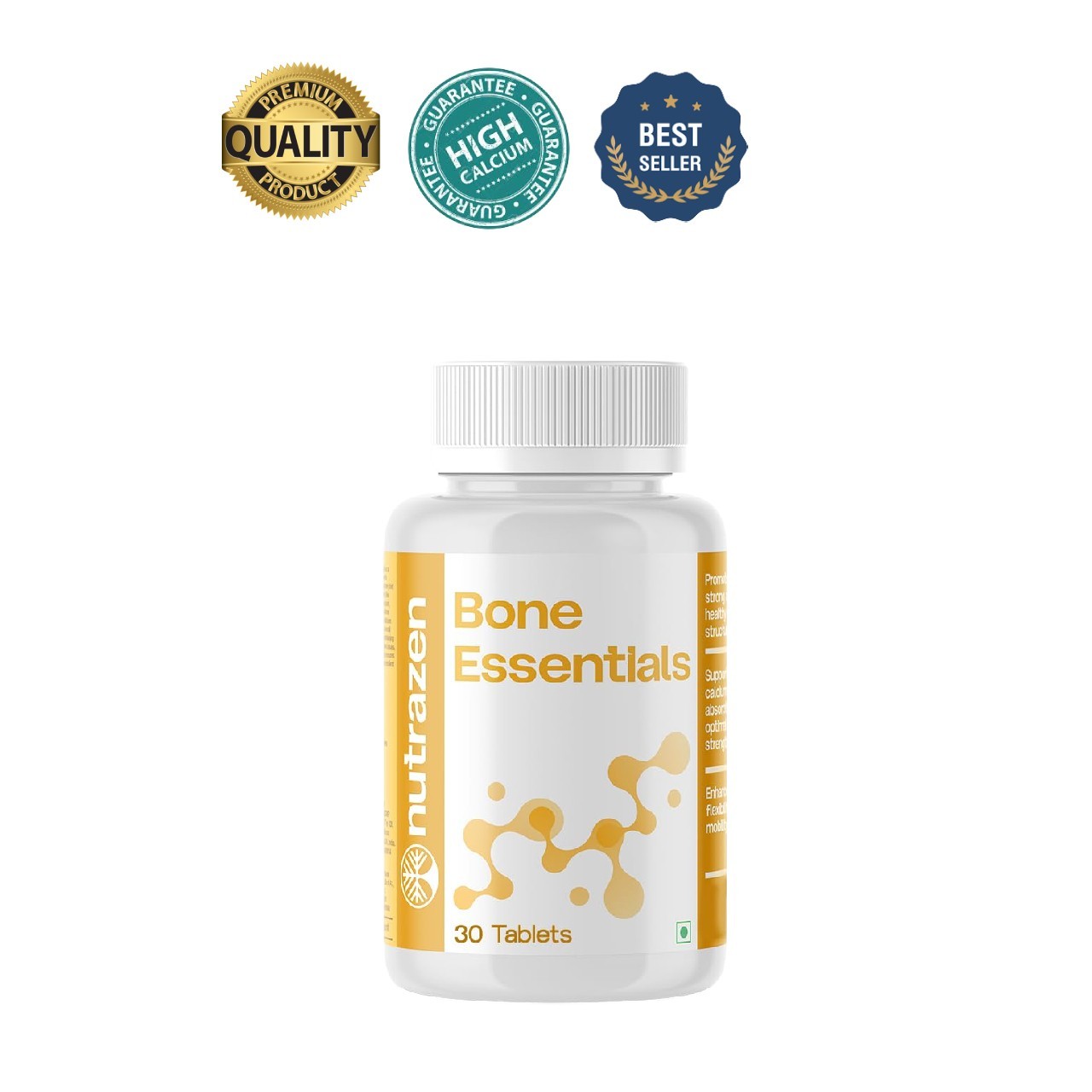 Nutra.zen Bone Essentials Calcium D3 K2 Magnesium 30 Tabs