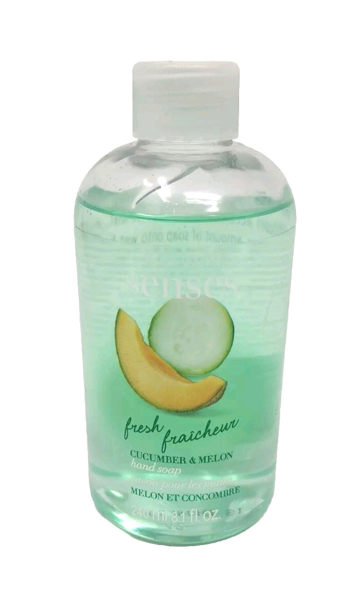 Avon Senses Cucumber & Melon Hand Soap 240 ml 8.1 oz New Old Stock Moisturizing