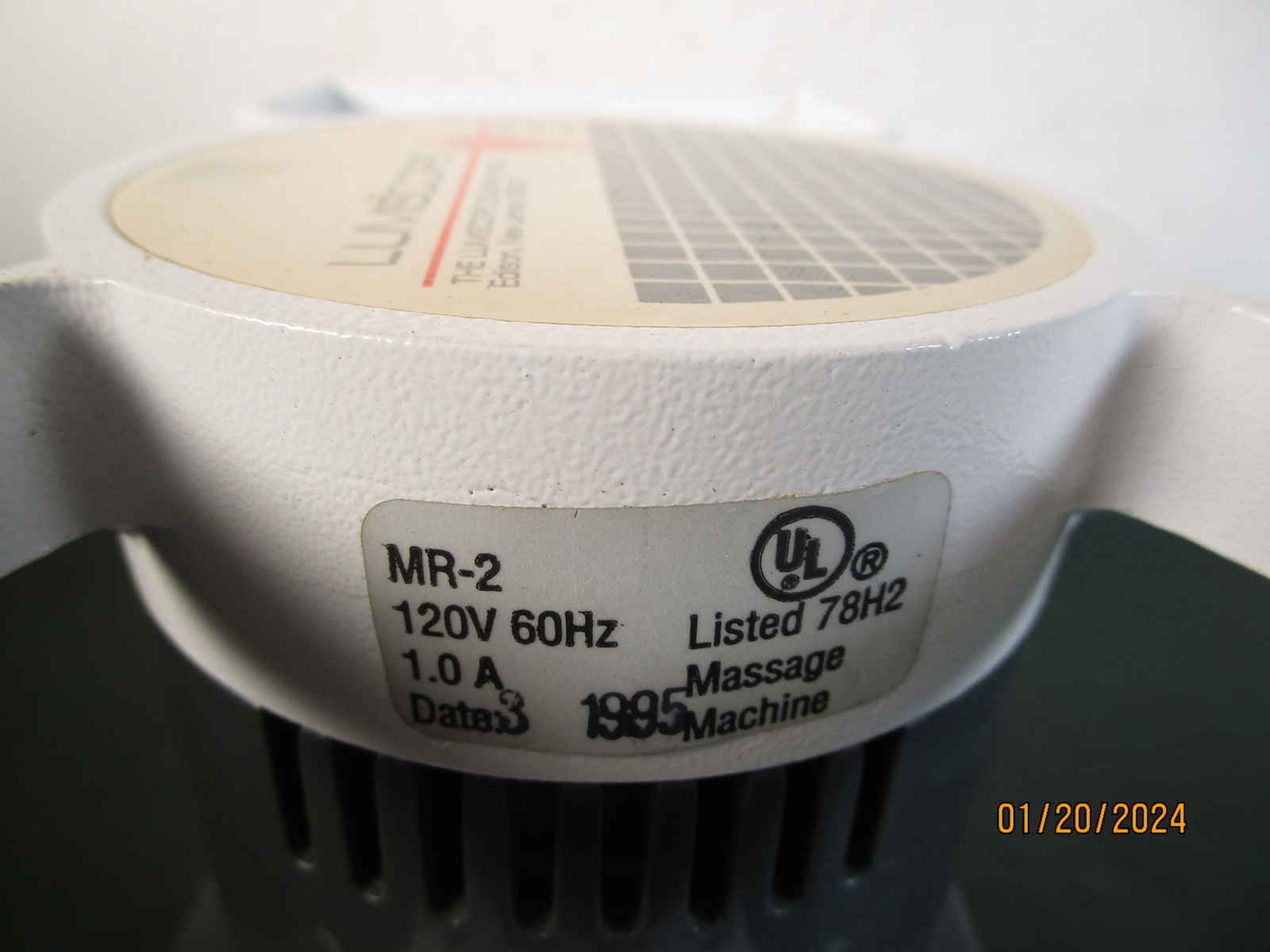 Lumiscope Model MR2 Massager