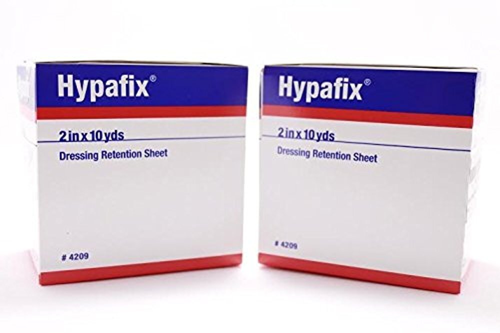 Hypafix Dressing Retention Tape 2 Inch x 10 Yards – Pack of 2 Rolls, Original…