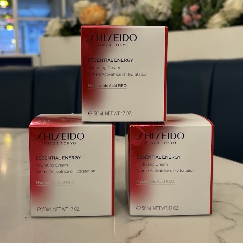 Shiseido EssentialEnergy Hydrating Cream Hyaluronic Acid Face 1.7 oz OLD PACKAGE