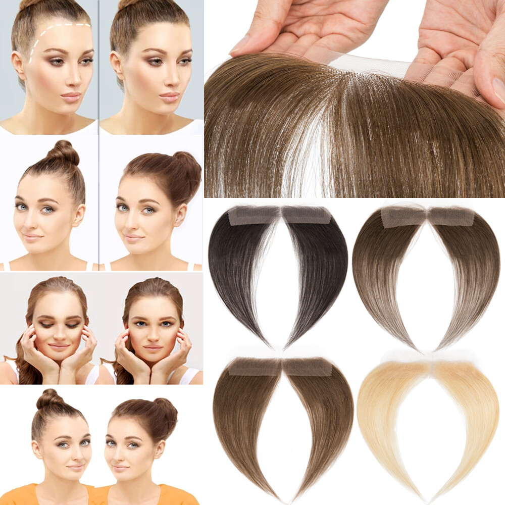 CLEARANCE Women FULL Lace Hairline Topper Toupee Frontal Hairpiece 8A Human Hair