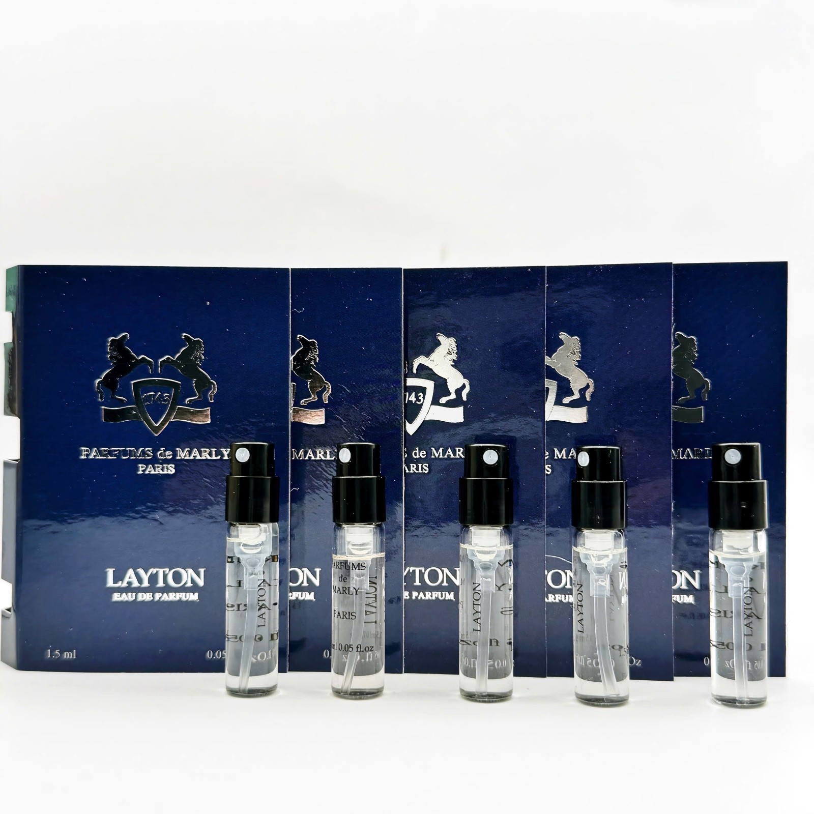 5 Pcs Layton Parfums de Marly EDP Sample Spray 1.5ml/0.05oz🔥