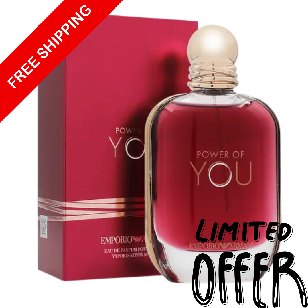 Emporio Armani Power of You Edp Pour Femme 3 oz / 90ml, Sealed