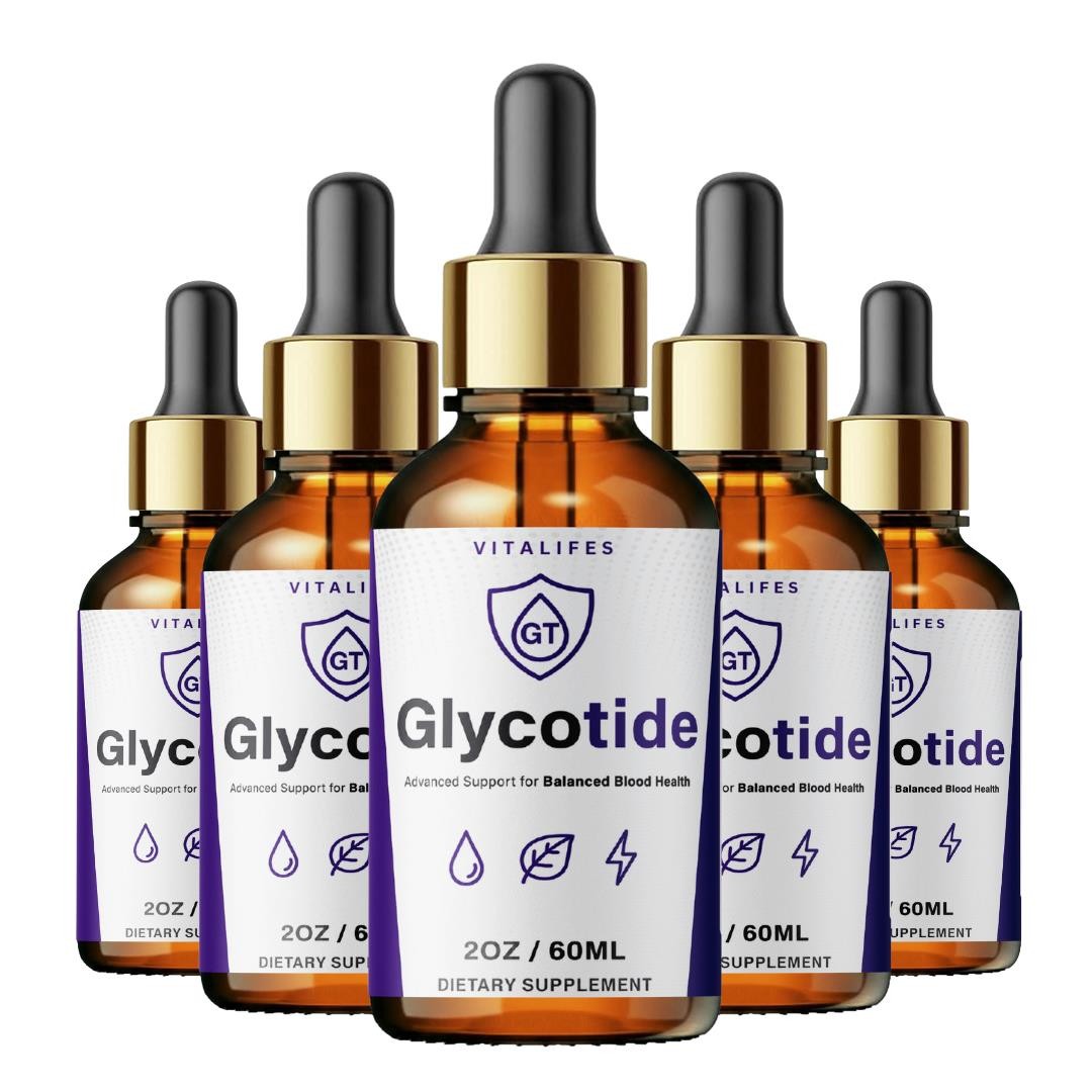 (5 Pack) Glycotide Drops Advanced Blood Support Supplement Glyco Tide 150 Serves