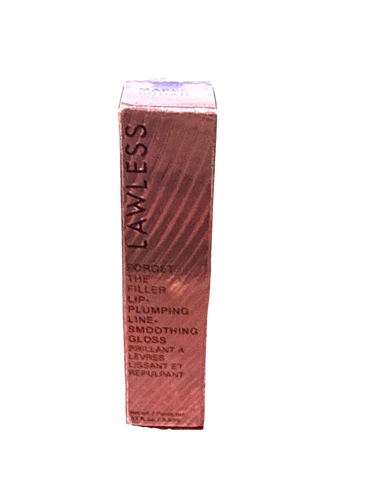 LAWLESS Lip Plumper Shade: Maple Sugar Clean Makeup – 0.1 fl oz New In Box