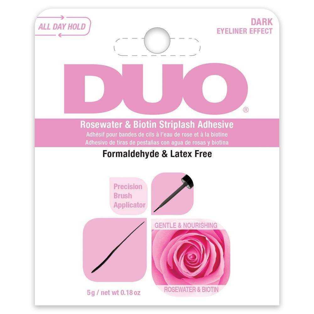 DUO Rosewater & Biotin Striplash Adhesive – Dark 5 g/ 0.18 oz-NEW