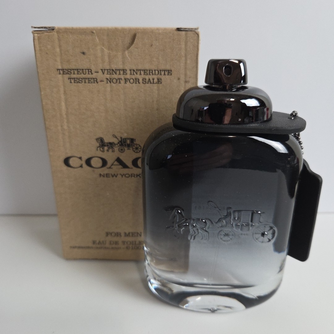 Coach New York For Men Cologne by Coach EDT 3.3 oz Brand New Tester