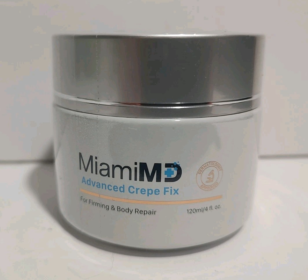 MiamiMD (Miami MD) ADVANCED CREPE FIX For Firming & Body Repair 4oz Jar Sealed
