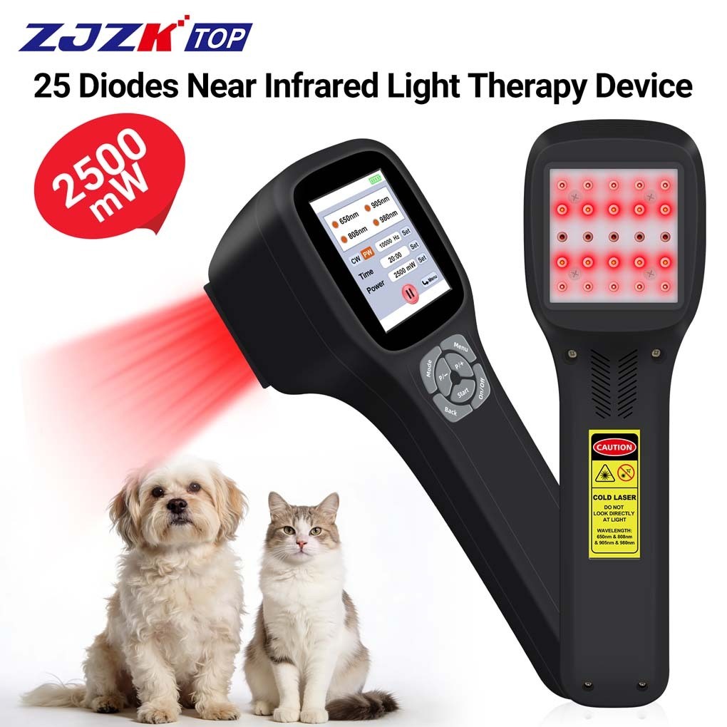 2.5W Laser Therapy Device for Hip Stiffness, 650nm 808nm 905nm 980nm, Portable