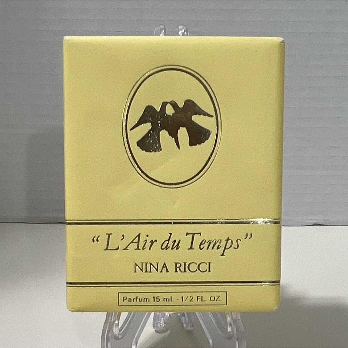 Nina Ricci L’Air du Temps Parfum Travel Size 0.5 fl oz Fluid Vintage