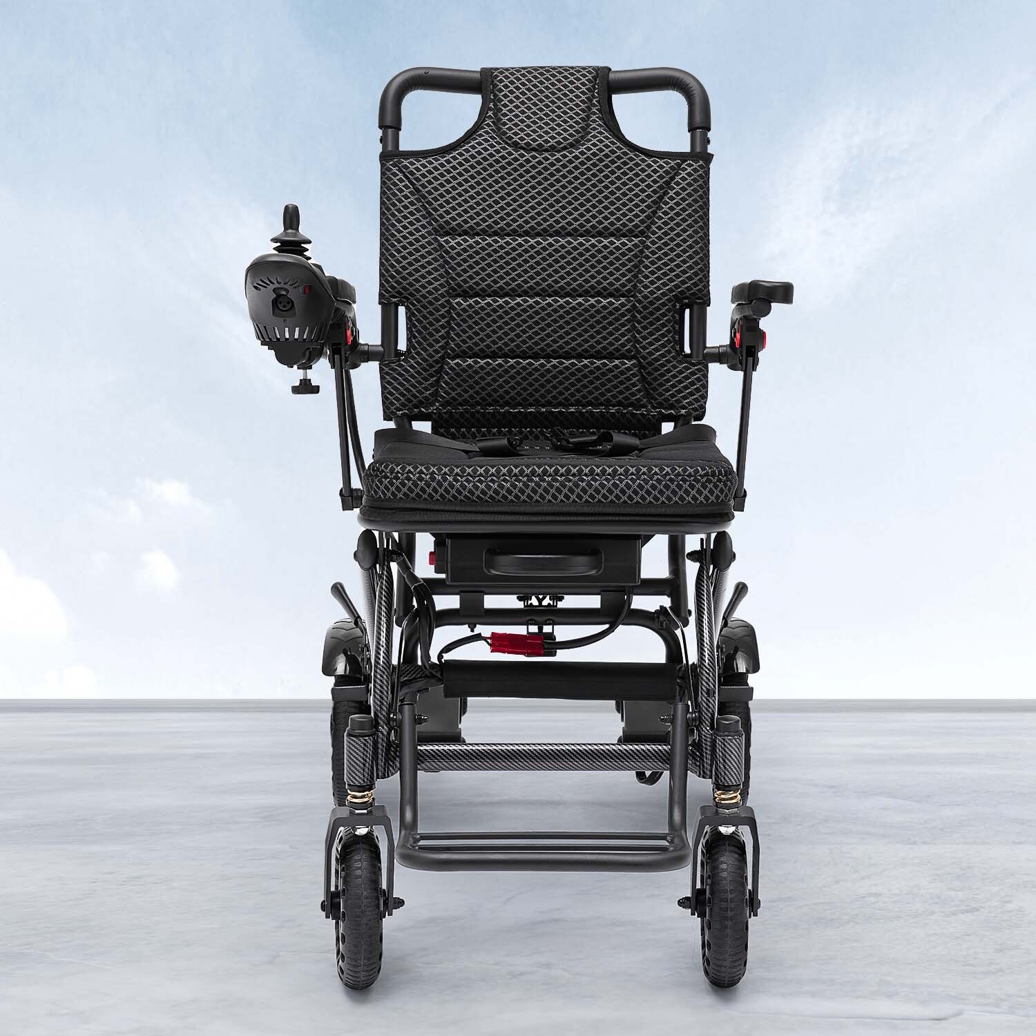 Used Foldable Electric Wheelchairs Intelligent Lightweight For Airline