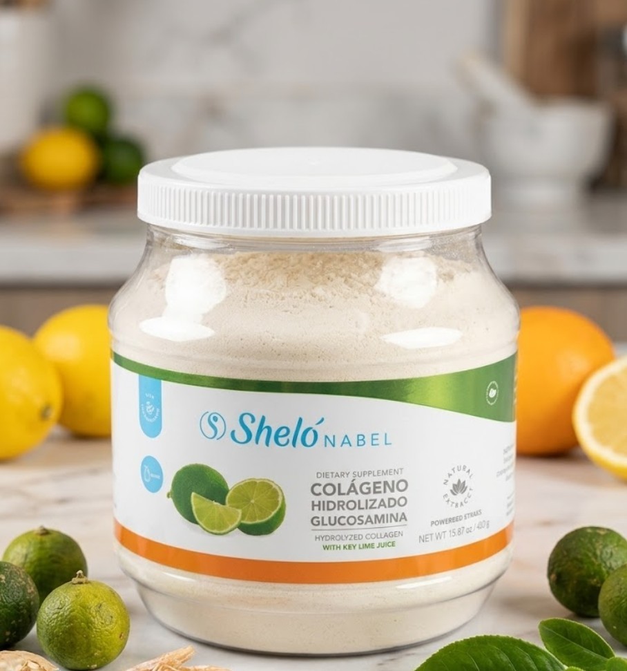 Hydrolyzed ,Collagen Lemon Colageno Hidrolizado, +Glucosamina Sabor Limon 450g