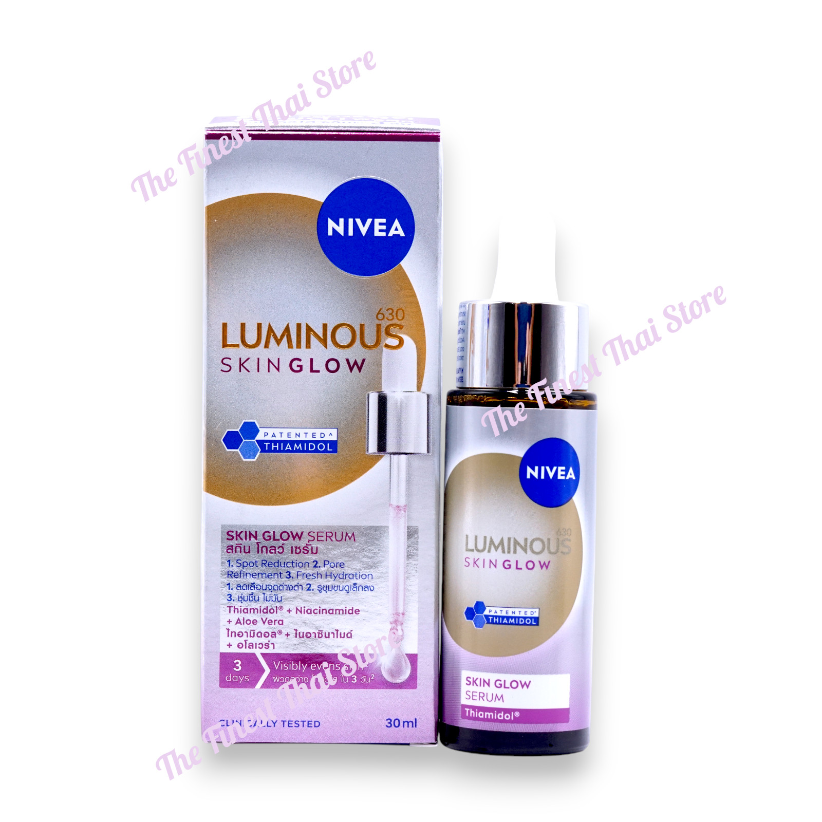 Nivea Luminous630 Skin Glow Serum 30ml pack