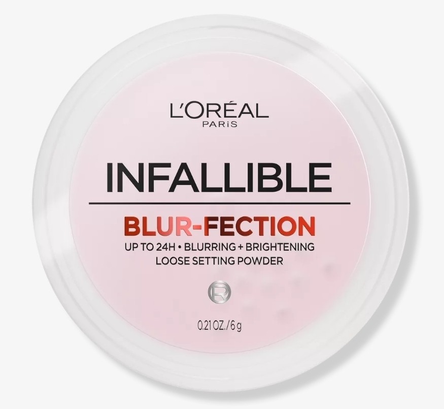 L’Oréal Infallible Blur-Fection Loose Setting Powder 10 Light Pink NEW