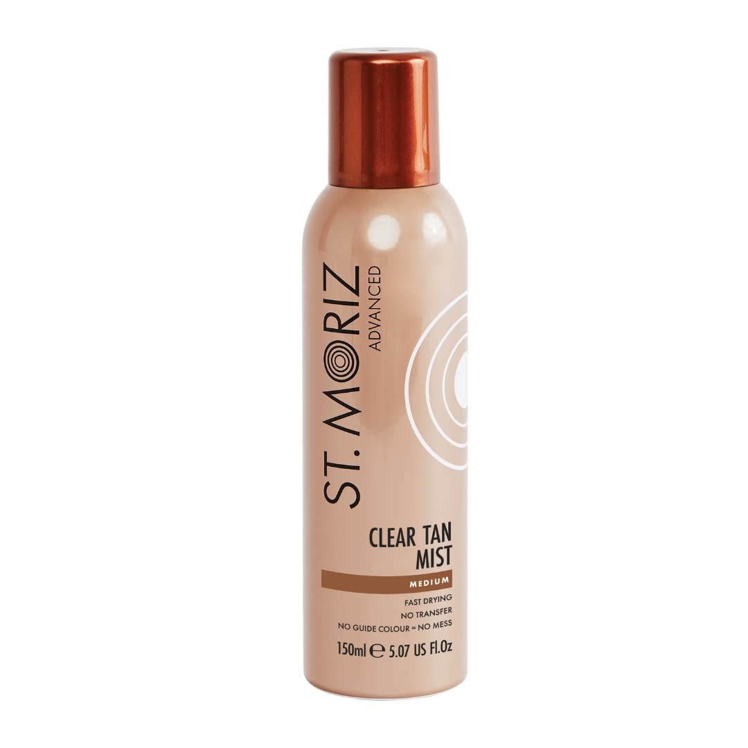 St. Moriz St Moriz Advanced Clear Tanning Mist In Medium – Sunless Clear Self