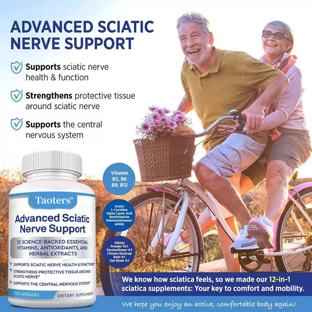 Advanced Sciatic Nerve Support Relief: Alpha Lipoic Acid Vitamin, Benfotiamine