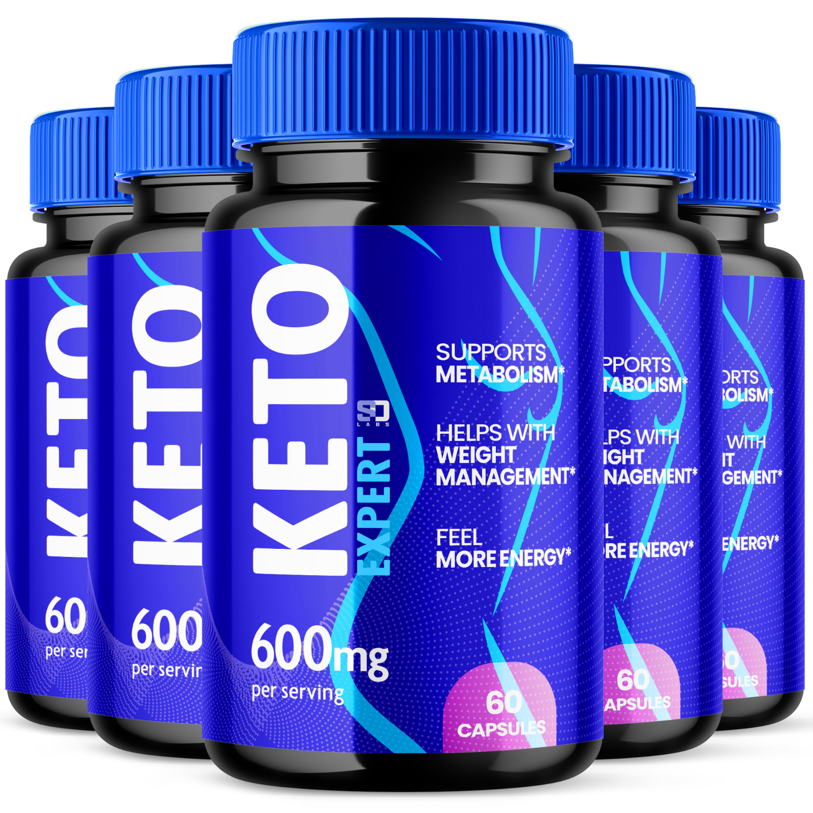 (5 Pack) Keto Expert Pills – Support Weight Management & Healthy Body 300ct